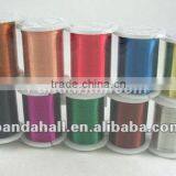 Mixed Colored Jewelry Copper Wire, 0.3mm Beading Wire Reel(CWMC) thumbnail-1