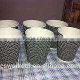 Ripple Wall Style Corrugated Insulated Hot Paper Cup and Lids thumbnail-1