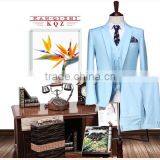 European Style Anti-static Red Wedding Best Man Suits thumbnail-2