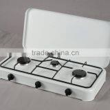 Efficient Euro Type 3Burners Built-in Gas Stove With Cover thumbnail-5