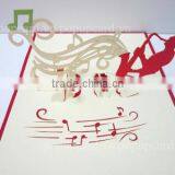 Clarinet Profesional 3d Greeting Pop up Card thumbnail-1