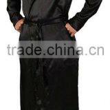 Classic Men's Long Satin Bathrobe/lounge Robes thumbnail-1