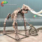 Fiberglass Animal Skeleton Model of Mammoth