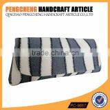 Party Small Bag Paper Straw and Polyester Material Stripe Women Clutch Bag thumbnail-3