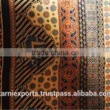 Cotton Bagru Printed Ladies Dresses & Fashion Wear Garments Fabric / 2016 Print Fabrics, Block Printed Cotton Fabric thumbnail-1