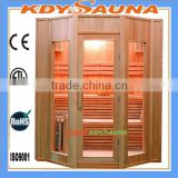 2015 year steam sauna room, Solid wood steam sauna with out control panel