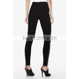 Wholesale ODM/OEM Dropship Factory Price Black Bandage Pants Slim High-end thumbnail-2