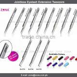 Jointless Perforated Eyelash Extension Tweezers