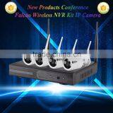 720P Outdoor Wireless WIFI Bullet IP Camera With Router 4 CH NVR KIT thumbnail-3