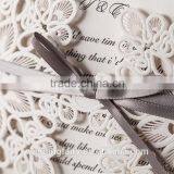 Wholesale China Handmade Decorating Laser Wedding Invitation Cards thumbnail-3
