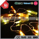 TZFEITIAN Indoor Or Outdoor holiday decor colorful water beer bottle solar led garland string light