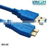 Competitive Price Super Speed High Quality USB 3.0 CABLE Gold Plated thumbnail-1