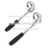 New Design ABS Handle Stainless Steel Soup Ladle Server Spoon thumbnail-2