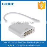 OEM High Quality USB 3.1 Type C Type-C Male to DVI Female 1080P Monitor Adaptor/Connector Cable for Apple New MacBook 12"