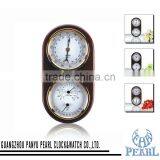Pearl Wooden Clock PW974 With Weather Station