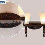 2*E14 Modern Glass Wall Lights Hotel Wall Sconce Lamp thumbnail-3