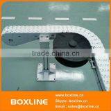 Modular plastic table top chain conveyor