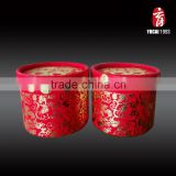 High Quality Red Customized Paper Round Box