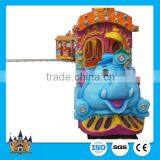 Electric Train for Kids Used Amusement Park Rides Elephant Track Train for Sale thumbnail-1