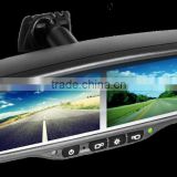 Dual 4.3 Inch Screen Car Rearview Mirror Monitor with Reverse Camera
