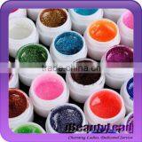 DIY Nail Glitter Gel 36 Colors Soak off Glitter uv Gel Set thumbnail-1