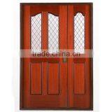Euro Exterior Wooden Glass Door Design thumbnail-1