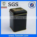Pure Black Wedding Gift Diamond Tin Box &good Quality Handwatch Tin Box thumbnail-1