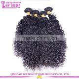 Supper Quality Curly Remy Hair Extension no Acid no Chemical Mongolian 100 Human Hair thumbnail-1