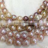 baroque pearl beads/nucleated baroque freshwater pearls