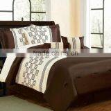 7Pcs Flocking Comforter Set