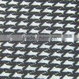 Polyester Viscose (tr) Spandex Jacquard With Houndstooth Pattern Two Tone Fabric for Dresses Imported Direct From China thumbnail-3