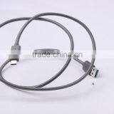 USB Cable, 3.1 Type C/M-USB 3.0 A/M,
