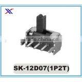 3 Pin Micro Switches and Slide Switches Sk-12D07(1P2T)