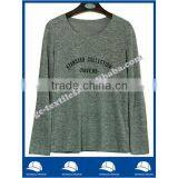 Girl's Manlange Grey Printed Standard Collection Long Sleeve T-shirts thumbnail-1