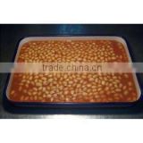Canned vegetable canned white kidney beans in tomato sauce 425gx24tin