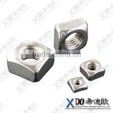 254SMO S31254 1.4547 alloy59 hardware fastener stainless steel hex din 928 square weld nuts square nut sockets