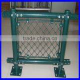 Galvanized Chain Link Diamond Wire Mesh Fencing