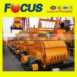 Construction Equipment Factory Supply Js500 Double Shaft Concrete Mixer thumbnail-1