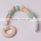 BPA Free Silicone Baby Pacifier Clip Chain for Boys and Girls thumbnail-1