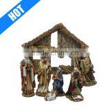 6 Inch 7 Pieces Resin Christmas Handmade Painted Nativity Wholesale thumbnail-1