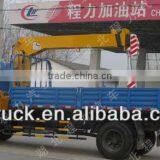 DongFeng Brand 4*2 Truck With Crane,lorry Loading Crane thumbnail-1