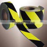 Yellow and Black PVC Adhesive Warning Tape thumbnail-1