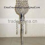 Crystal Candle Holder Small Hurrican Wedding Table Centerpiece thumbnail-1