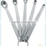 stainless steel measuring spoons 5pcs different size