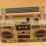 Creative DIY Foldable Loudspeaker Box Consist With Paper Materials, Funny Puzzle Loudspeaker, Classical Style LoudSpeaker Box thumbnail-4