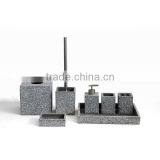 Sqaure Blue High Polished Terrazzo Bathroom Accessory Sets With Concrete Material thumbnail-1