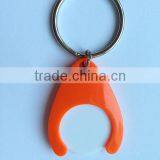 New Design Plastic Coin Holder Keychain thumbnail-1