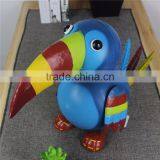 Custom Fashion Home Decor Iron Woodpecker Statue thumbnail-3
