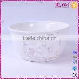 Wholesale White Glazed Cheap Ceramic Bowl thumbnail-2