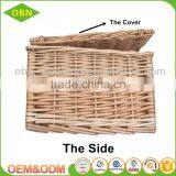 Wholesale High Quality Custom Cheap Empty Wicker Empty Bulk Picnic Baskets thumbnail-3